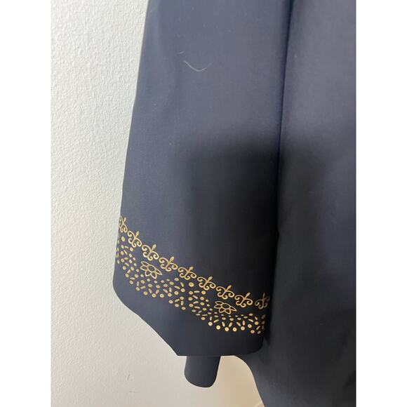 Chiara Boni Black Long Sleeve Mini Dress Sz - Picture 5 of 7